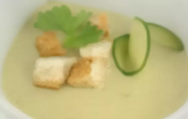 Köstliche Gurkensuppe