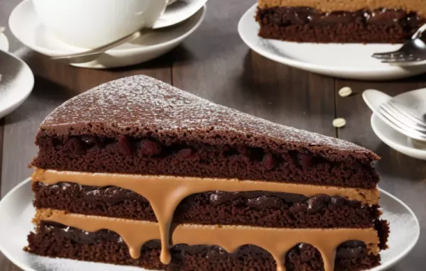 Köstliche Kaffee-Schokotorte