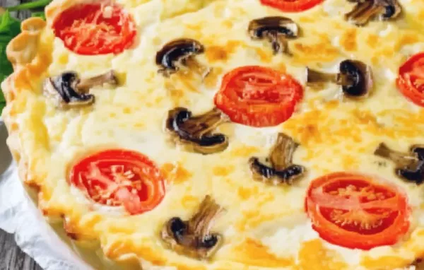 Köstliche Tomaten-Quiche zum Genießen