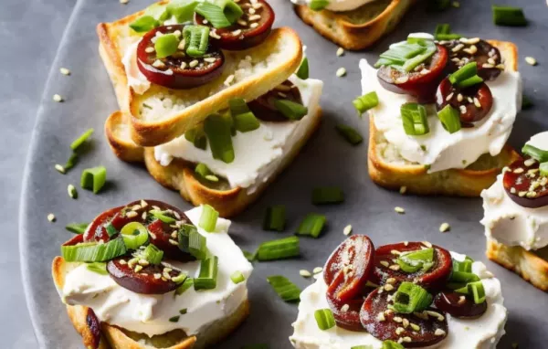 Köstlicher Snack mit Sardellen