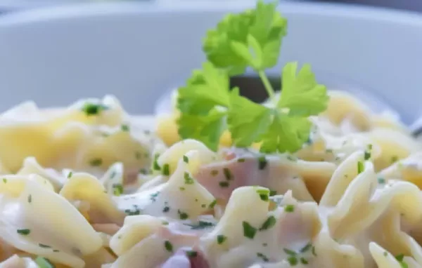 Köstliches Schinkenfleckerl Rezept