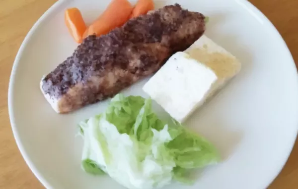 Lachsfilet mit Olivenpaste