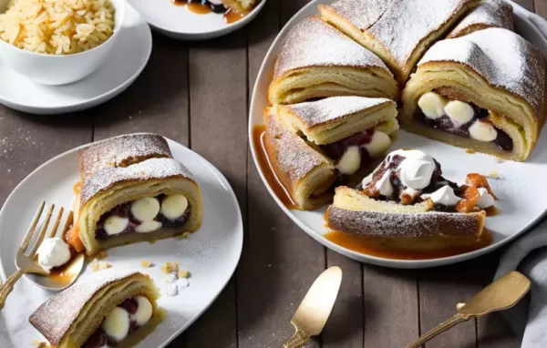 Lachsstrudel mit Brokkoli