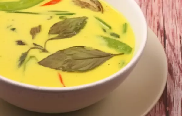 Leckere Currysuppe mit exotischer Kokosmilch