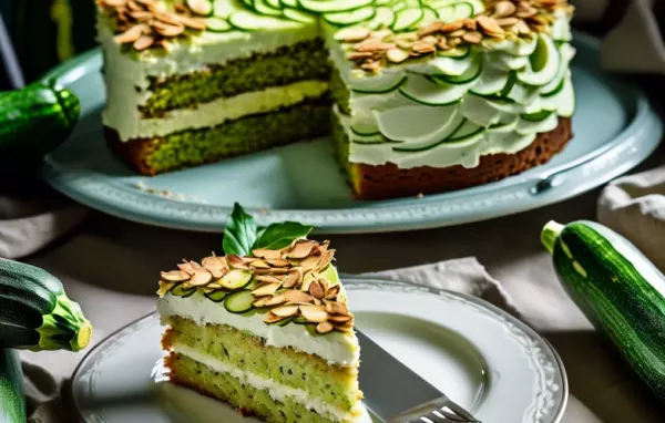 Leckere Mandel-Zucchini-Torte