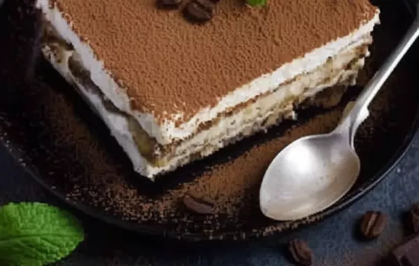 Leckere Tiramisu Schnitte zum Verwöhnen