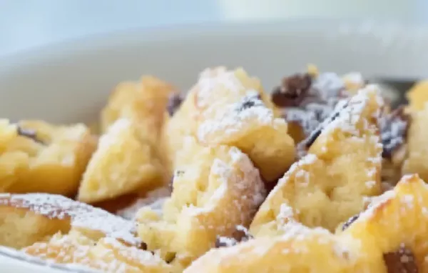 Leckerer Kaiserschmarrn ohne Ei zubereiten