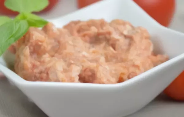 Leckerer Tomatenaufstrich für Brot und Brötchen