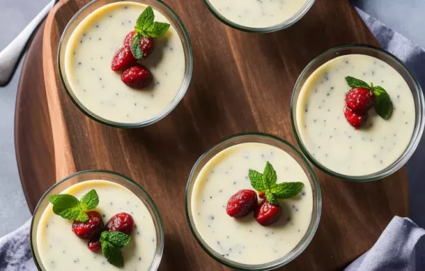 Leckeres Bärlauch Panna Cotta Rezept