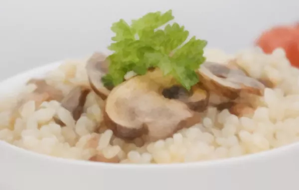 Leckeres Pilzrisotto - Ein Klassiker der italienischen Küche