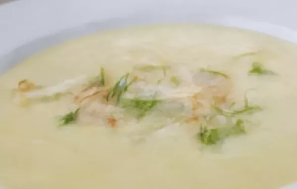 Leckeres Rezept für eine cremige Fenchelsuppe