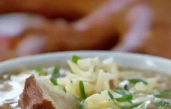 Leckeres Rezept für eine herzhafte Brezensuppe