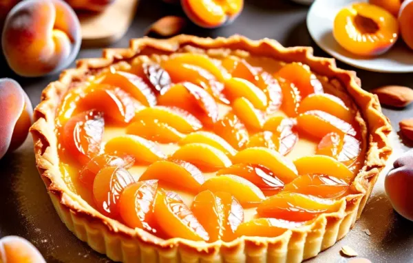 Leckeres Rezept für eine Marillen Tarte