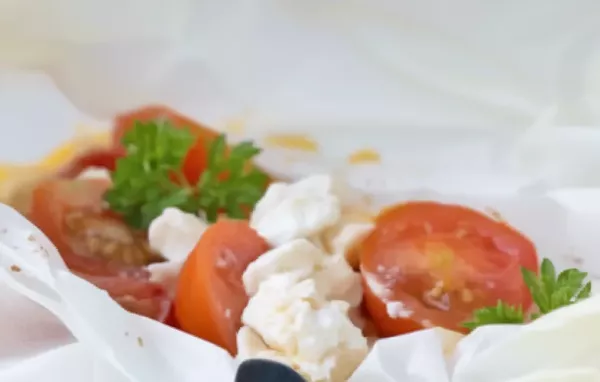 Leckeres Rezept für gebackene Tomaten mit würzigen Kräutern