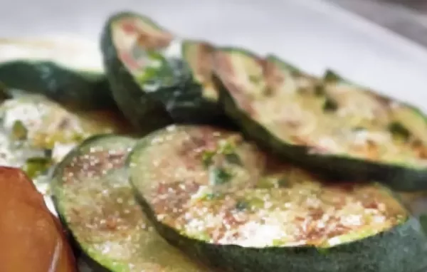 Leckeres Rezept für gegrillte Zucchini