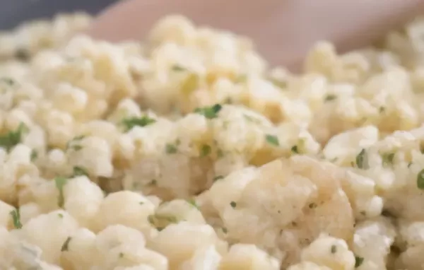 Leckeres Rezept für herzhafte Käsenockerln