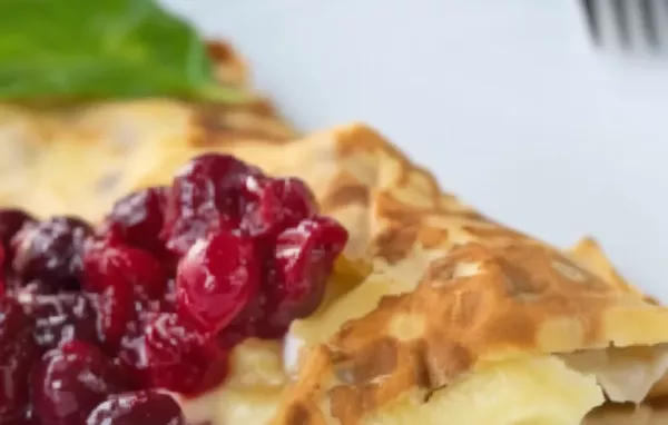 Leckeres Rezept für herzhafte Käsepalačinke