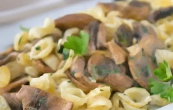 Leckeres Rezept für Muschelnudeln mit Champignons