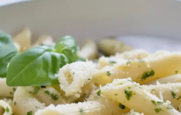 Leckeres Rezept für Nudeln mit frischen Kräutern