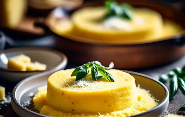 Leckeres Rezept für Polenta mit Parmesan