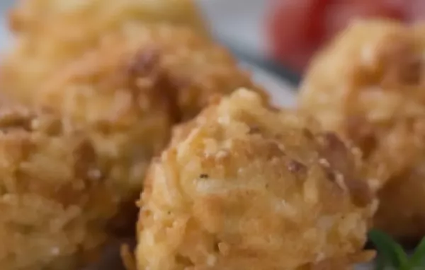 Leckeres Rezept für Reisbällchen mit köstlicher Füllung