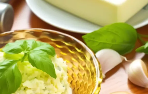 Leckeres Rezept für selbstgemachte Knoblauchbutter