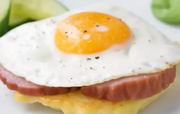 Leckeres Rezept für Spiegelei-Kartoffelpuffer