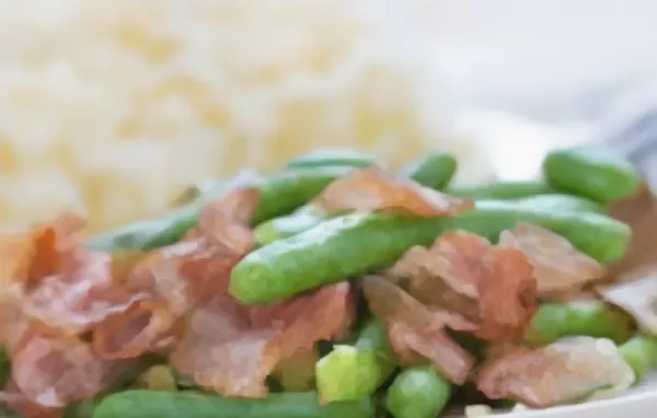 Leckeres Rezept: Speck-Bohnen