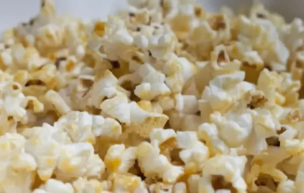 Leckeres selbstgemachtes Popcorn mit einer süßen Note