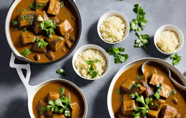 Leckeres und würziges Kokos-Fleischcurry-Rezept