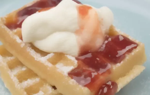 Luftige Belgische Waffeln - Ein Klassiker für den Sonntagsbrunch