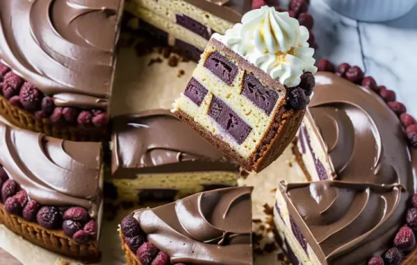 Milka-Bananen-Torte