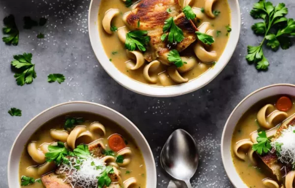 Rindfleisch-Gemüsesuppe mit Nudeln - Ein herzhaftes und gesundes Rezept