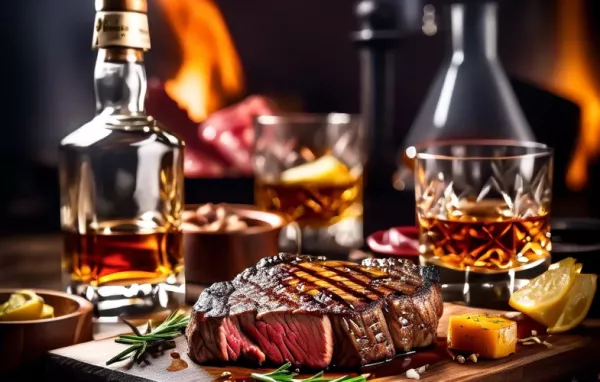 Saftig marinierte Whisky-Steaks