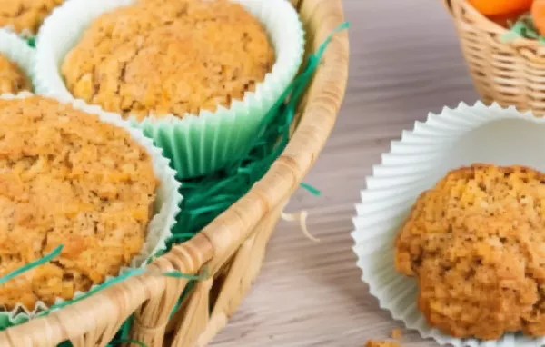 Saftige Karotten-Muffins mit einem Hauch von Zimt und Nüssen