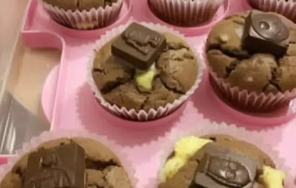 Saftige Muffins mit einer leckeren Puddingfüllung