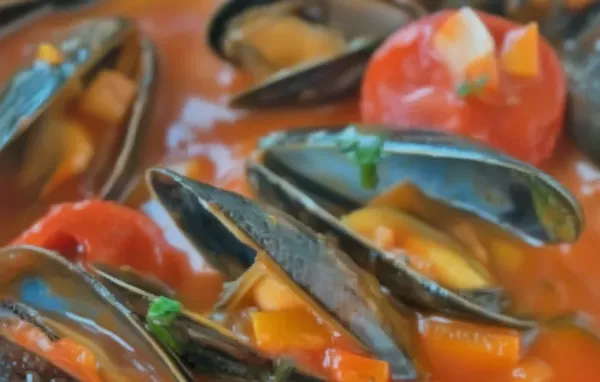 Saftige Muscheln in aromatischer Tomatensauce