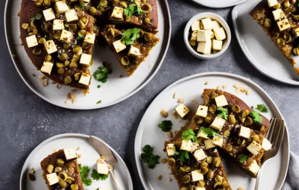 Saftiger und veganer Kuchen mit Tofu