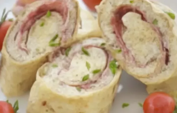 Salami Rouladen Fritatten