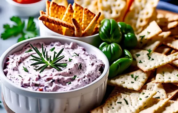 Sardellen-Kräuter-Dip - Leckerer Dip mit mediterranem Flair