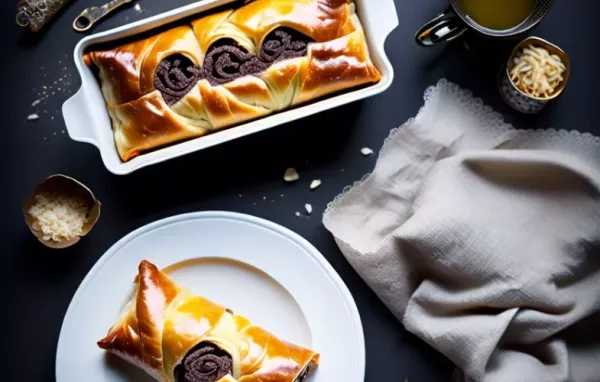 Schwarzwurzel Strudel - Knuspriger Genuss mit feiner Füllung