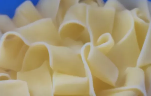 Selbstgemachte Pappardelle