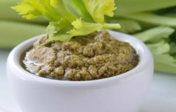 Sellerie-Pesto mit Walnüssen - Ein köstliches Pesto mit einer würzigen Note