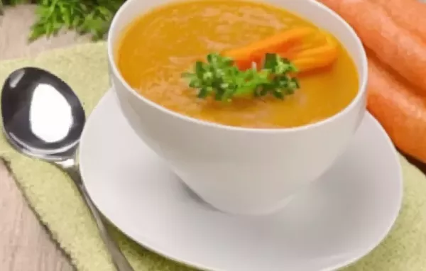 Sommerliche Karottensuppe