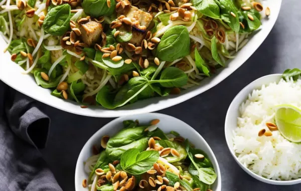 Thai-Pilz-Salat - Ein erfrischender Salat aus asiatischen Pilzen