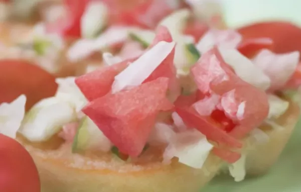 Überbackene Gemüsebrötchen - Ein mediterraner Genuss