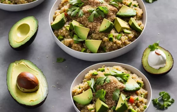 Veganes Rezept: Gefüllte Avocado mit gesunden Zutaten