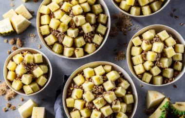 Ananas-Kokos-Dessert