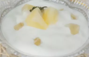 Ananasspeise
