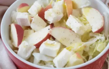 Apfel-Camembert-Salat